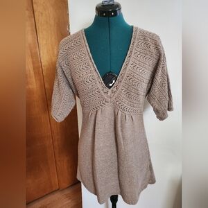 Elegant Tan Women's Sweater
